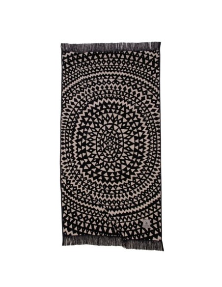 Greenwich Polo Club Plaj Havlusu 3770 – Siyah, Toprak, 90x180, %100 Pamuk