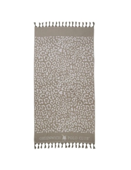 Greenwich Polo Club Peştemal 3791 – Gri, 90x170 cm, %100 Pamuk