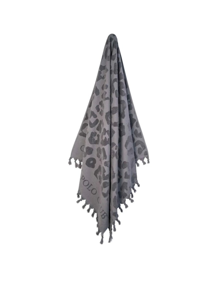 Greenwich Polo Club Plaj Havlusu 3836 – Gri, 90x170, %100 Pamuk 2