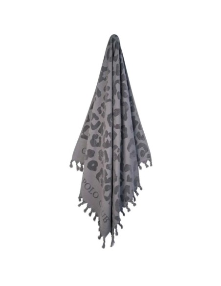 Greenwich Polo Club Plaj Havlusu 3836 – Gri, 90x170, %100 Pamuk