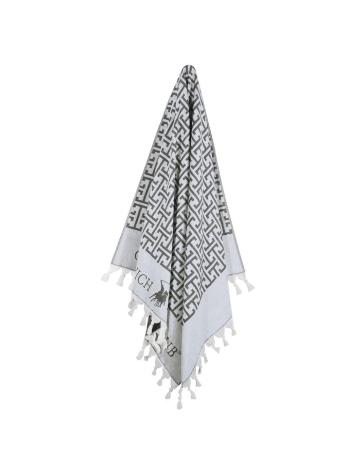 Greenwich Polo Club Peştemal 3838 – Siyah, Keten, 90x170, %100 Pamuk 2