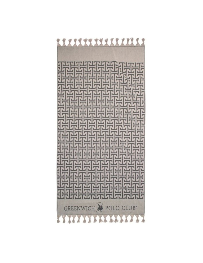 Greenwich Polo Club 90*170 Pareo Jakarlı Yetişkin Plaj ve Banyo Havlusu