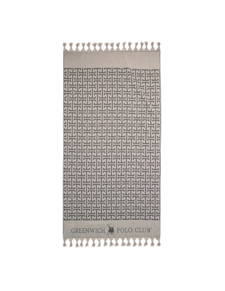 Greenwich Polo Club 90*170 Pareo Jakarlı Yetişkin Plaj ve Banyo Havlusu