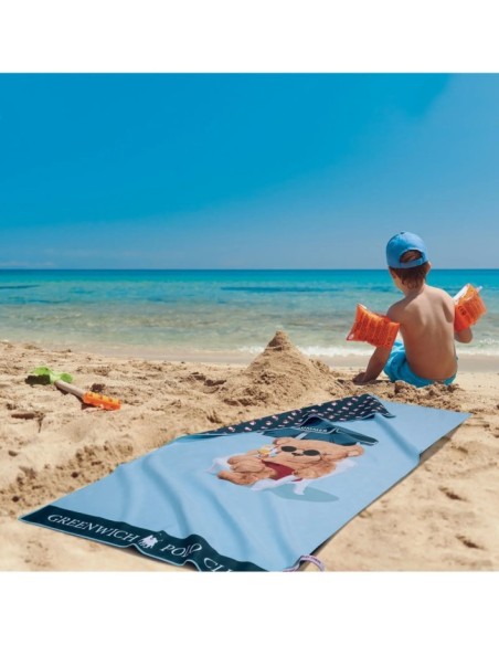 Greenwich Polo Club Mikrofiber Çocuk Plaj ve Banyo Havlusu