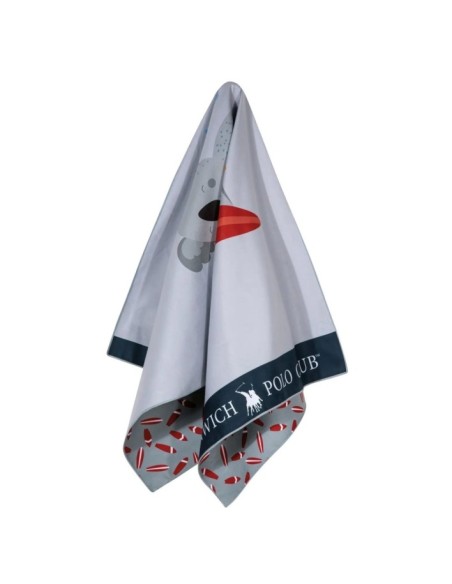 Greenwich Polo Club Junior Çocuk Plaj Havlusu 3882 – Gri, 70x140 cm, %100 Mikrofiber