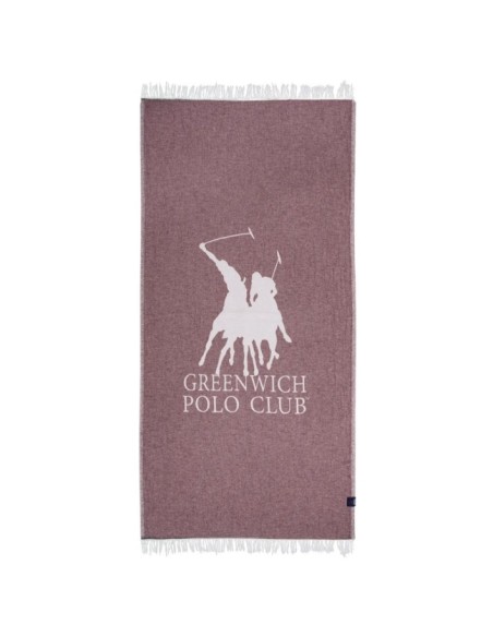 Greenwich Polo Club Plaj Havlusu 3906 – Gül Kurusu, 85x170 cm, %100 Müslin Pamuk