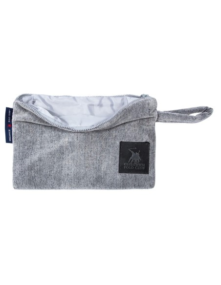 Greenwich Polo Club Plaj El Çantası 4016 – Gri, 22x30 cm, %100 Pamuk