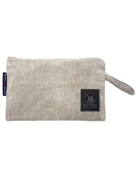 Greenwich Polo Club Plaj El Çantası 4011 – Taupe, 22x30 cm, %100 Pamuk
