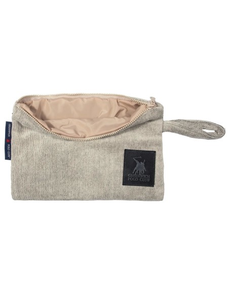 Greenwich Polo Club Plaj El Çantası 4011 – Taupe, 22x30 cm, %100 Pamuk