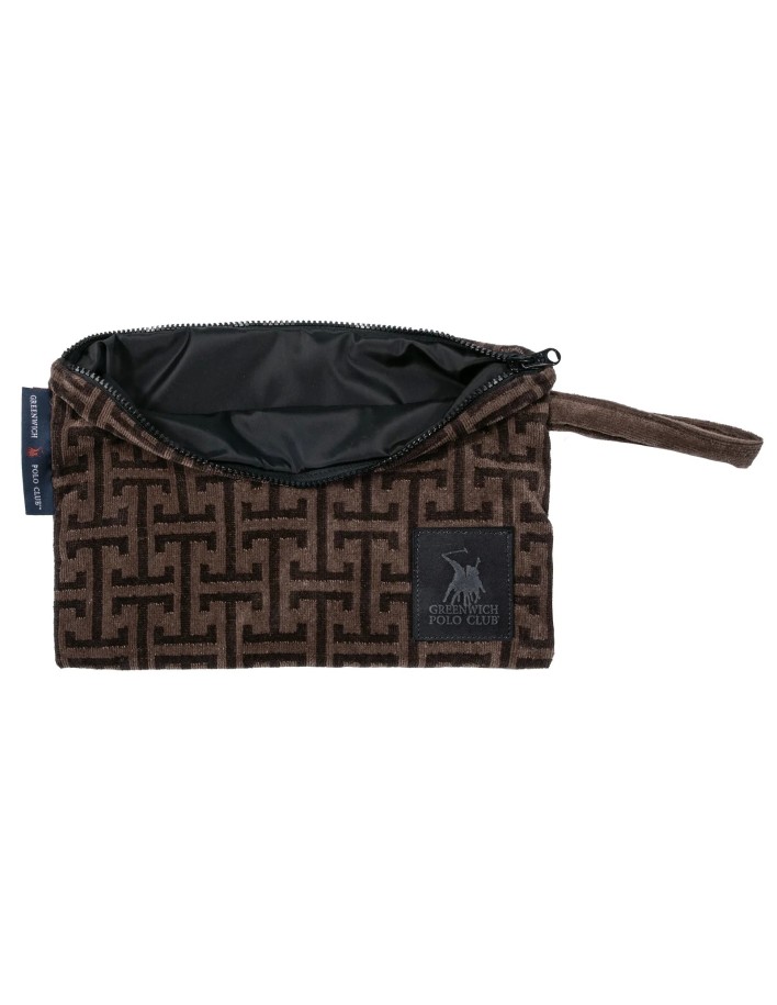 Greenwich Polo Club Plaj El Çantası 4004 – Kahverengi, 22x30 cm, %100 Pamuk 2