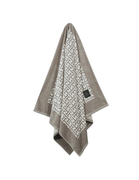 Greenwich Polo Club Essential Plaj Havlusu 4006 – Bej/Taupe, 90x180 cm, %100 Pamuk