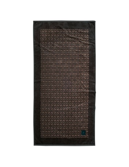 Greenwich Polo Club Plaj Havlusu 4004 – Kahverengi, 90x180 cm, %100 Pamuk Jakarlı