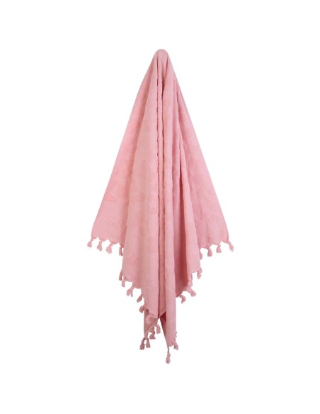 Greenwich Polo Club Plaj Havlusu 3835 – Pembe, 90x170 cm, %100 Pamuk Jakarlı