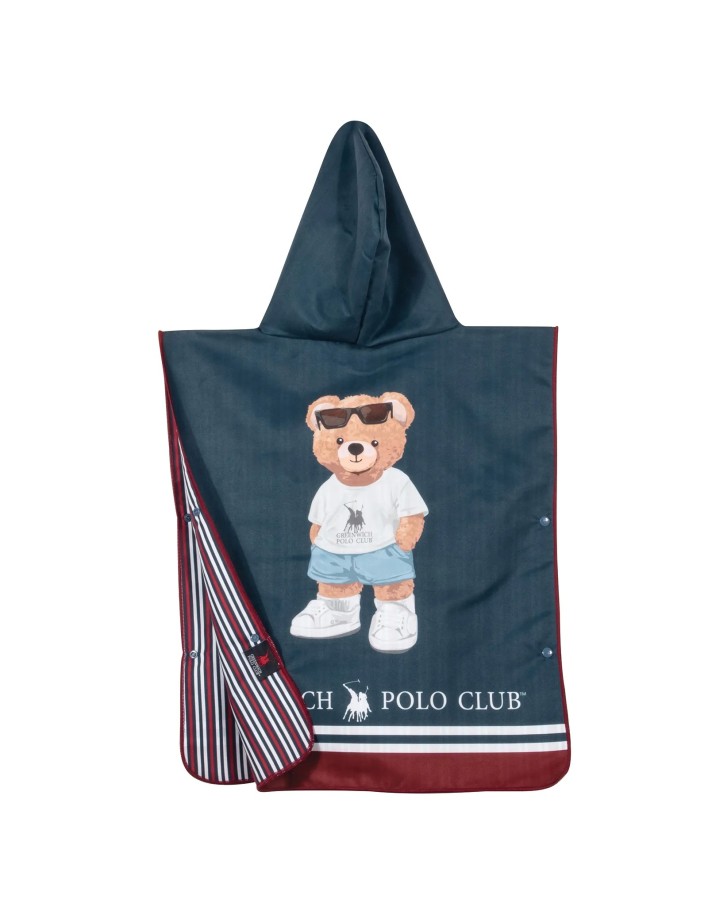 Greenwich Polo Club Junior Çocuk Deniz Pançosu 4042 – Mavi, 50x115 cm, %100 Mikrofiber 2