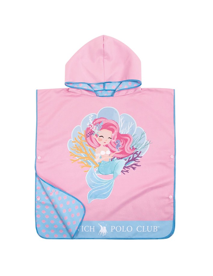 Greenwich Polo Club Junior Çocuk Deniz Pançosu 4041 – Pembe, 50x115 cm, %100 Mikrofiber