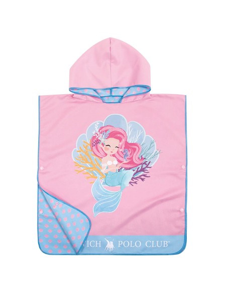 Greenwich Polo Club Junior Çocuk Deniz Pançosu 4041 – Pembe, 50x115 cm, %100 Mikrofiber