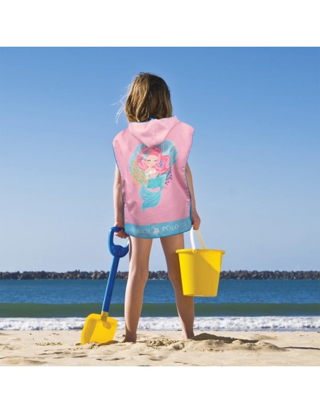 Greenwich Polo Club Junior Çocuk Deniz Pançosu 4041 – Pembe, 50x115 cm, %100 Mikrofiber