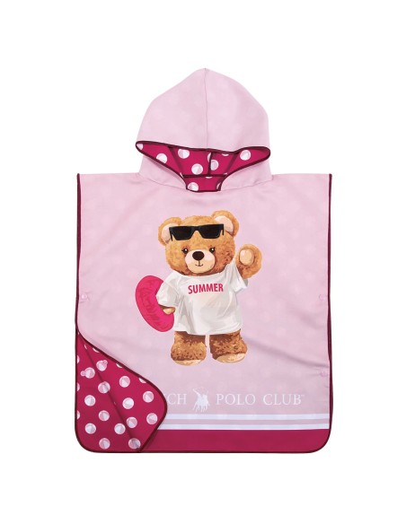 Greenwich Polo Club Junior Çocuk Deniz Pançosu 4039 – Pembe, 50x115 cm, %100 Mikrofiber