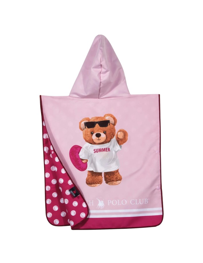Greenwich Polo Club Junior Çocuk Deniz Pançosu 4039 – Pembe, 50x115 cm, %100 Mikrofiber 2
