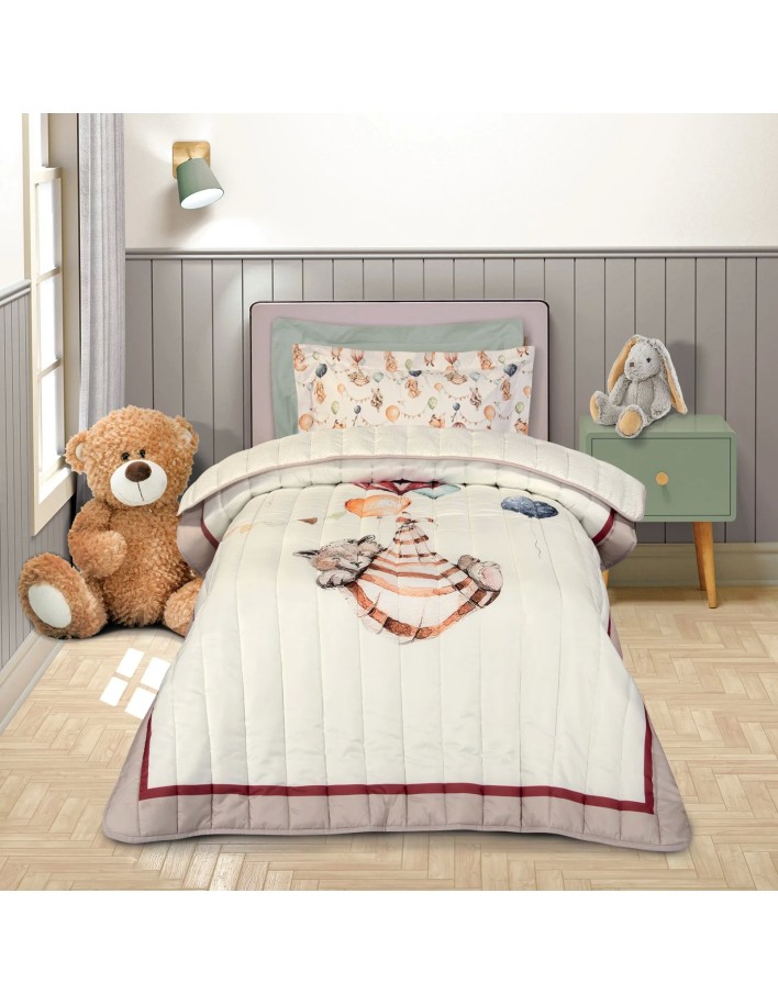 Greenwich Polo Club Essential Seri Tek Kişilik Çift Taraflı Nevresim 8850 - Bej, Bordo & Oker, 160x220 cm, %100 Mikrofiber