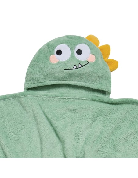 Das Baby Bath Seri Bebek Kapüşonlu Banyo Havlusu 4943 - Yeşil, 70x90 cm, %100 Polyester