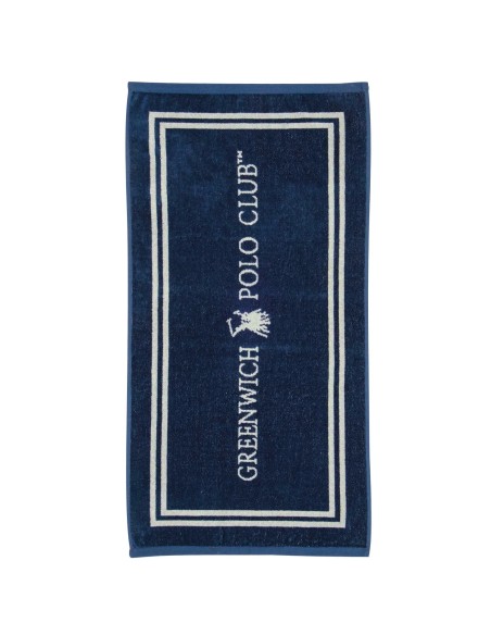 Greenwich Polo Club Essential Seri Spor Havlusu 3940 - Mavi, 45x90 cm, %100 Mısır Pamuğu