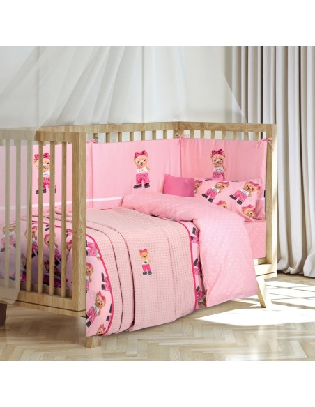 Greenwich Polo Club Essential Seri Bebek Pike Battaniye 8839 - Pembe & Fuşya, 110x150 cm, %100 Hipoalerjenik Pamuk