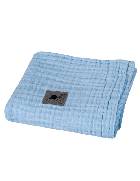 Greenwich Polo Club Essential Seri Bebek Pamuklu Yazlık Battaniye 2995 - Bebe Mavisi, 105x150 cm, %100 Hipoalerjenik Pamuk