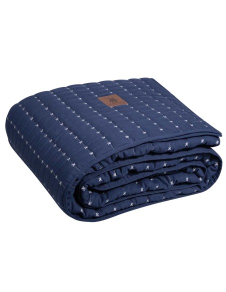 Greenwich Polo Club Essential Seri King Yatak Örtüsü 3492 - Mavi Renk, %100 Mikrofiber, Monokrom Nakışlı, 230x250 cm