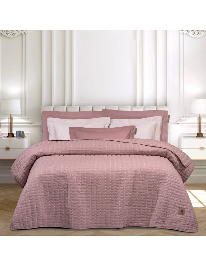 Greenwich Polo Club Essential Seri King Yatak Örtüsü 3463 - Nude Renk, %100 Mikrofiber, Monokrom Nakışlı, 230x250 cm