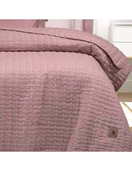 Greenwich Polo Club Essential Seri King Yatak Örtüsü 3463 - Nude Renk, %100 Mikrofiber, Monokrom Nakışlı, 230x250 cm