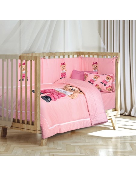 Greenwich Polo Club Bebek Beşik Düz Ped 8839 - Pembe Renk - %100 Mikrofiber, Hipoalerjenik, 45x195 cm - Essential Serisi